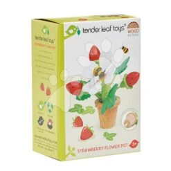 Erdbeeren Aus Holz In Einem Topf Strawberry Flower Pot Tender Leaf Toys Puzzle Mit Magnetischer Hummel 7 Erdbeeren Aus Holz In Einem Topf Strawberry Flower Pot Tender Leaf Toys Puzzle Mit Magnetischer Hummel -Tender Leaf tl8356 d tender leaf strawberry flower pot