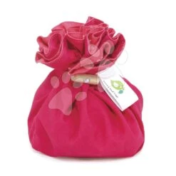 Hölzerne Landschaft Mit Prinzessin Fairy Tale Story Bag Tender Leaf Toys Auf Einer Runden Leinentasche Mit Landschaftsdruck