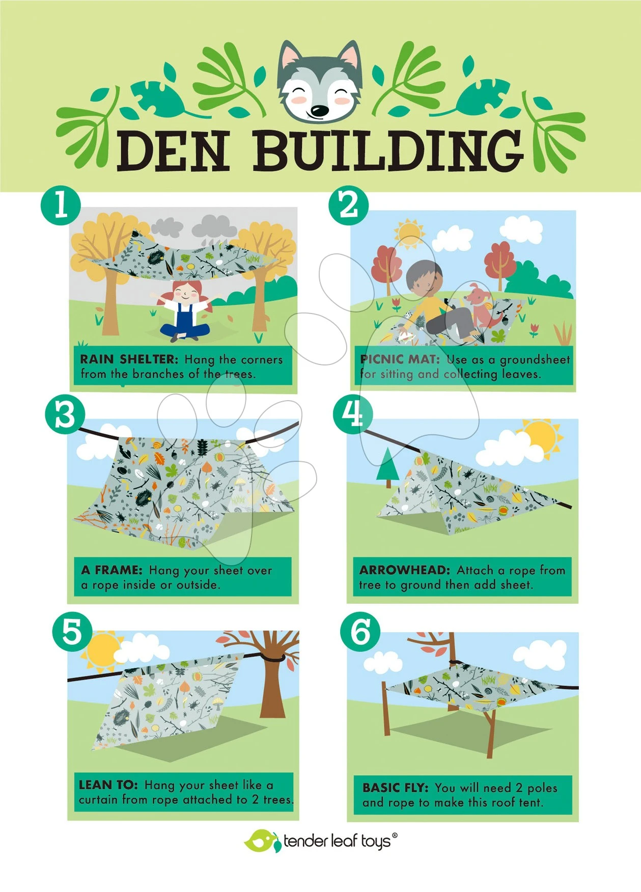 Holzset Für Einen Ausflug In Den Wald Forest Trail Set Tender Leaf Toys Mit Tasche Und Wasserdichter Decke Mit Lupe Und Zubehör 5 Holzset Für Einen Ausflug In Den Wald Forest Trail Set Tender Leaf Toys Mit Tasche Und Wasserdichter Decke Mit Lupe Und Zubehör – Bild 5