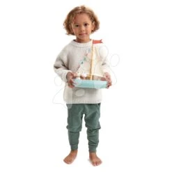 Segelboot Aus Holz Sailaway Boat Tender Leaf Toys Mit Zwei Segeln Und Einem Hasen Mit Teddybären 17 Segelboot Aus Holz Sailaway Boat Tender Leaf Toys Mit Zwei Segeln Und Einem Hasen Mit Teddybären -Tender Leaf tl8382 d tender leaf plachetnica