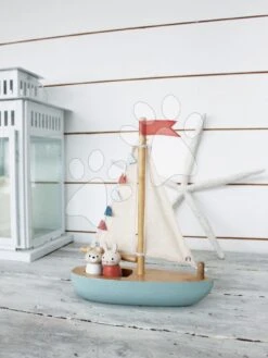 Segelboot Aus Holz Sailaway Boat Tender Leaf Toys Mit Zwei Segeln Und Einem Hasen Mit Teddybären 15 Segelboot Aus Holz Sailaway Boat Tender Leaf Toys Mit Zwei Segeln Und Einem Hasen Mit Teddybären -Tender Leaf tl8382 e tender leaf plachetnica