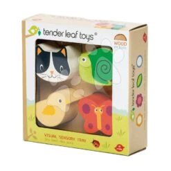 Hölzerne Tierformen Touch Sensory Tray Tender Leaf Toys Auf Einer Matte 4 Sorten Ab 18 Monaten 8 Hölzerne Tierformen Touch Sensory Tray Tender Leaf Toys Auf Einer Matte 4 Sorten Ab 18 Monaten -Tender Leaf tl8406 d tender leaf touch sensory tray