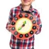 Hölzerne Magnetische Uhr Mit Einem Marienkäfer Ladybug Teaching Clock Tender Leaf Toys Hängende Mit 12 Gepunkteten Zahlen