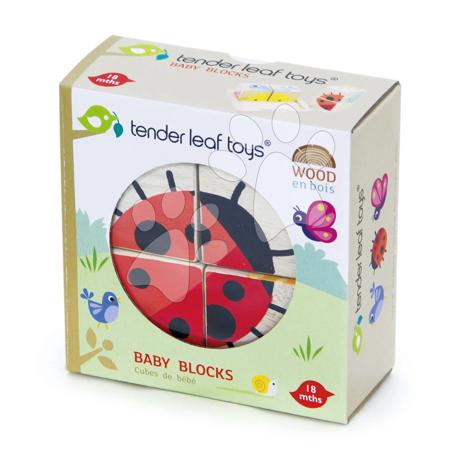 Holz-Märchenwürfel Baby Blocks Tender Leaf Toys Mit Gemalten Bildern Ab 18 Monaten 4 Holz-Märchenwürfel Baby Blocks Tender Leaf Toys Mit Gemalten Bildern Ab 18 Monaten – Bild 4