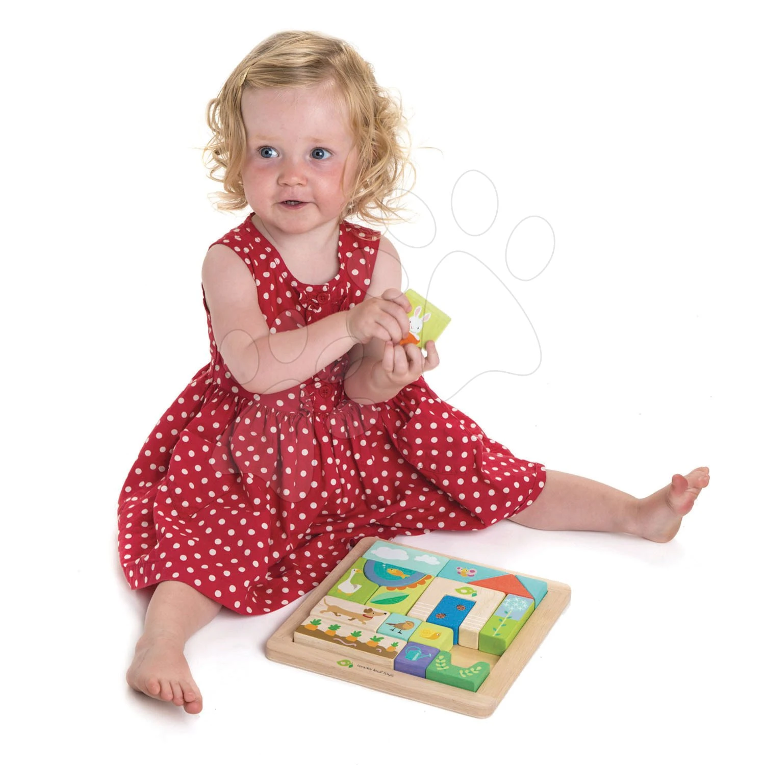 Holzpuzzle Garden Patch Puzzle Tender Leaf Toys Im Rahmen Mit Gemalten Bildern Ab 18 Monaten 2 Holzpuzzle Garden Patch Puzzle Tender Leaf Toys Im Rahmen Mit Gemalten Bildern Ab 18 Monaten – Bild 2