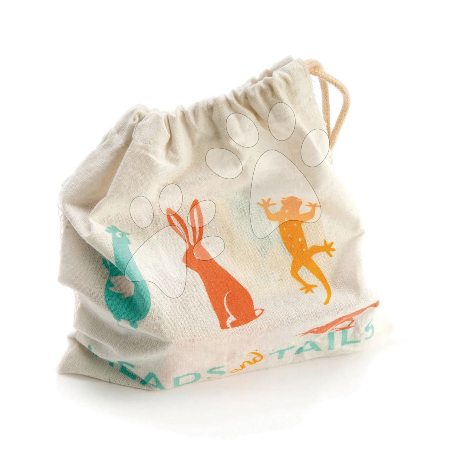 Domino-Holzspiel Heads And Tails Tender Leaf Toys 16 Teile Zum Falten Von Tieren Im Beutel Ab 18 Monaten 2 Domino-Holzspiel Heads And Tails Tender Leaf Toys 16 Teile Zum Falten Von Tieren Im Beutel Ab 18 Monaten – Bild 2