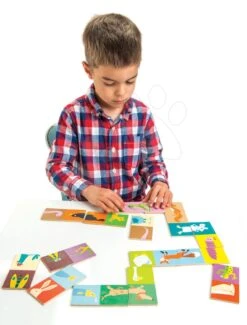 Domino-Holzspiel Heads And Tails Tender Leaf Toys 16 Teile Zum Falten Von Tieren Im Beutel Ab 18 Monaten 8 Domino-Holzspiel Heads And Tails Tender Leaf Toys 16 Teile Zum Falten Von Tieren Im Beutel Ab 18 Monaten -Tender Leaf tl8467 d tender leaf heads and tails dominoes