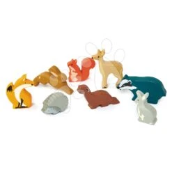 Holzfuchs Tender Leaf Toys Sitzend