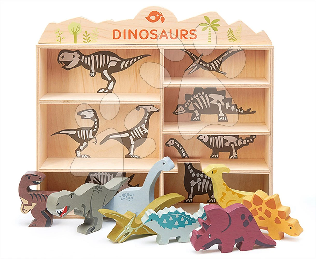 Prähistorische Tiere Aus Holz Im Regal 8 Stück Dinosaurs Set Tender Leaf Toys 1 Prähistorische Tiere Aus Holz Im Regal 8 Stück Dinosaurs Set Tender Leaf Toys