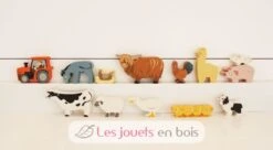 Bauernhof Holztierset - Tender Leaf Toys 7 Bauernhof Holztierset - Tender Leaf Toys -Tender Leaf tl8483 tender leaf toys set fgurines bois animaux ferme 2 2