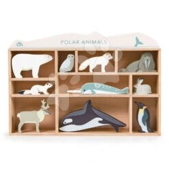 Polartiere Aus Holz Im Regal Tender Leaf Toys 10 Arten Von Eistieren TL8484 15 Polartiere Aus Holz Im Regal Tender Leaf Toys 10 Arten Von Eistieren TL8484 -Tender Leaf tl8484 h tender leaf zvieratka