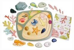 Didaktisches Holzpuzzle Meereswelt My Little Rock Pool Tender Leaf Toys 33 Teile Im Textilbeutel Ab 3 Jahren