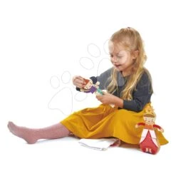 Prinzessinnen Und Feen Puzzle -Princesses And Mermaids Tender Leaf Toys 15 Teile Im Leinentasche -Tender Leaf tl8651 d tender leaf princesses and mermaids