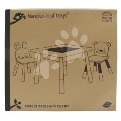 Kindermöbel Aus Holz Forest Table And Chairs Tender Leaf Toys Ein Tisch Mit Stauraum Und Zwei Stühlen Bär Und Hase 23 Kindermöbel Aus Holz Forest Table And Chairs Tender Leaf Toys Ein Tisch Mit Stauraum Und Zwei Stühlen Bär Und Hase -Tender Leaf tl8801 g tender leaf forest table and chairs