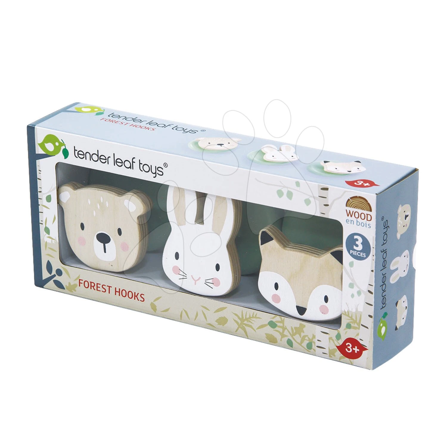 Kleiderhaken Aus Holz Für Kleid Forest Hook Tender Leaf Toys Bär Hase Und Fuchs 2 Kleiderhaken Aus Holz Für Kleid Forest Hook Tender Leaf Toys Bär Hase Und Fuchs – Bild 2