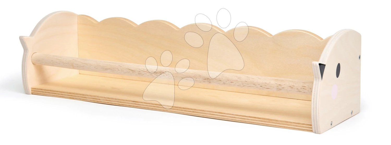 Holzregal Für Wand Small Birdie Shelf Tender Leaf Toys Für Bücher Und Spielzeug Mit Griffen 1 Holzregal Für Wand Small Birdie Shelf Tender Leaf Toys Für Bücher Und Spielzeug Mit Griffen