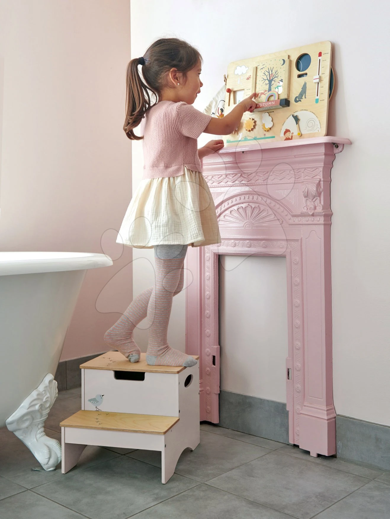 Waldtreppe Aus Holz Forest Step Tender Leaf Toys Mit Stauraum Für Spielzeug 8 Waldtreppe Aus Holz Forest Step Tender Leaf Toys Mit Stauraum Für Spielzeug – Bild 8