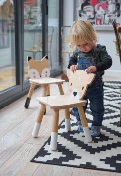 Holzstuhl Reh Forest Deer Chair Tender Leaf Toys Für Kinder Ab 3 Jahren