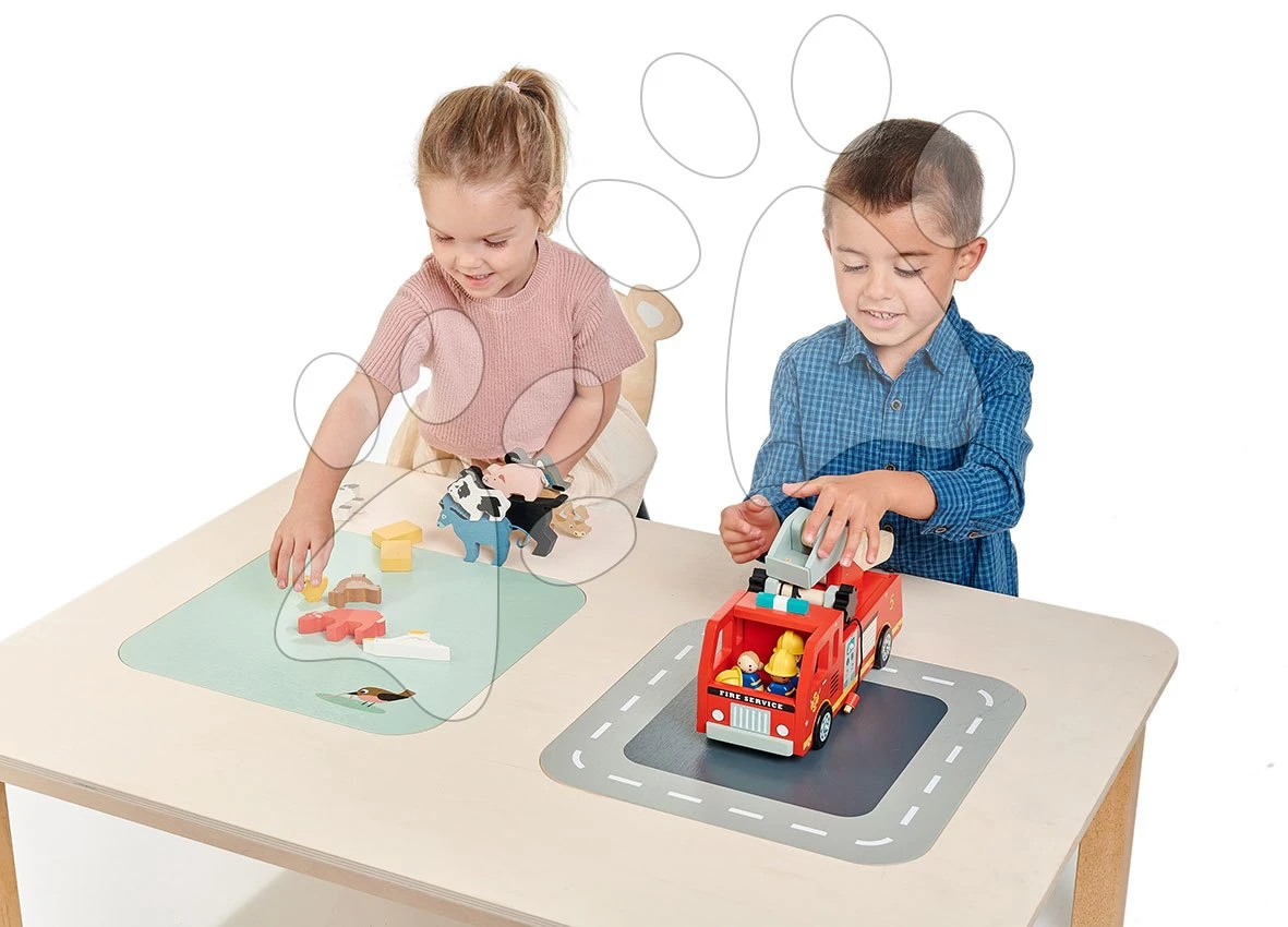 Rechteckiger Holztisch Zum Spielen Play Table Tender Leaf Toys Mit Stauraum Mit Vogel 2 Rechteckiger Holztisch Zum Spielen Play Table Tender Leaf Toys Mit Stauraum Mit Vogel – Bild 2