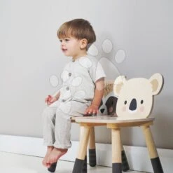 Holzstuhl Teddybär Forest Koala Chair Tender Leaf Toys Für Kinder Ab 3 Jahren TL8823