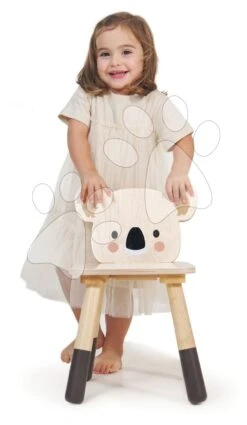 Holzstuhl Teddybär Forest Koala Chair Tender Leaf Toys Für Kinder Ab 3 Jahren TL8823 -Tender Leaf tl8823 d tender leaf stolicka
