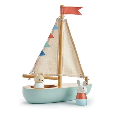 Tender Leaf Toys Segelboot 7508382 2 Tender Leaf Toys Segelboot 7508382 – Bild 2